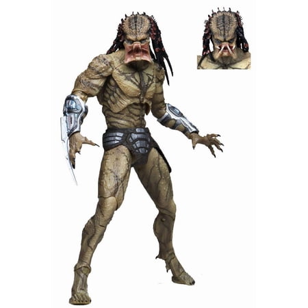 11.8-Inch Predator Unarmored Assassin Predator Deluxe Ultimate Action Figure, Multicolor