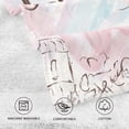 thumbnail image 4 of Dreamtimes 16x28 Inch Face Hand Towel Set Hand Drawn Eiffel Cotton Washcloths, Quick-Dry Highly Absorbent Bath Towels 2 Pcs for Bathroom Ktichen Travel SPA Gym, 4 of 7