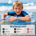 thumbnail image 6 of Kids Analog Watch Boys Girls Learning Time Watches with Silicone Band Luminous hands Waterproof Watches Gift for Kids, 6 of 10