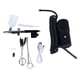 thumbnail image 1 of Kit de Aerógrafo Inalámbrico Nikou Compresor 23 a 26 PSI Negro, 1 of 15
