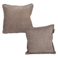 thumbnail image 1 of Set de 2 Cojines (1 Cuadrado + 1 Cuadrado Grande) Duke Chocolate, 1 of 7