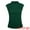 Green, variant on Women's Mock Neck Blouse Basic Cap Sleeve Knitted Tops L Green