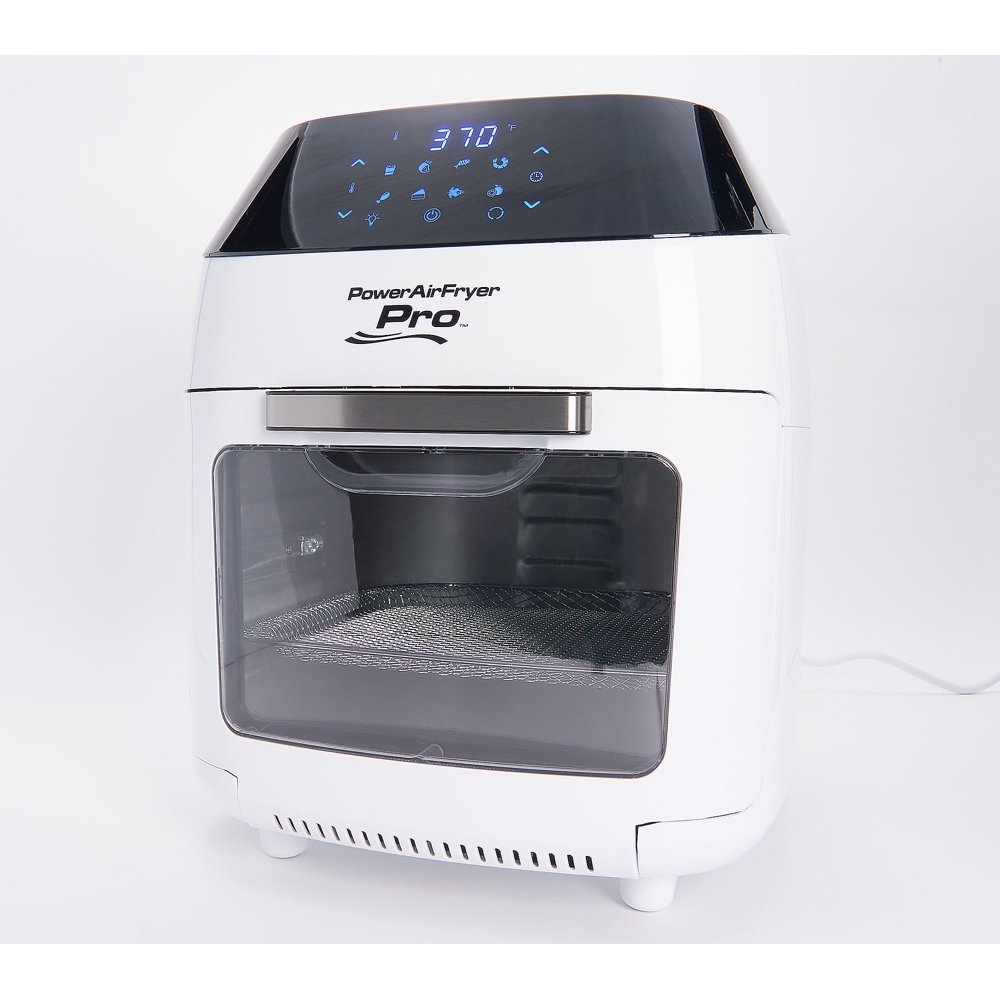 PowerXL Air Fryer Oven 8qt with Accessories and Recipe Booklet