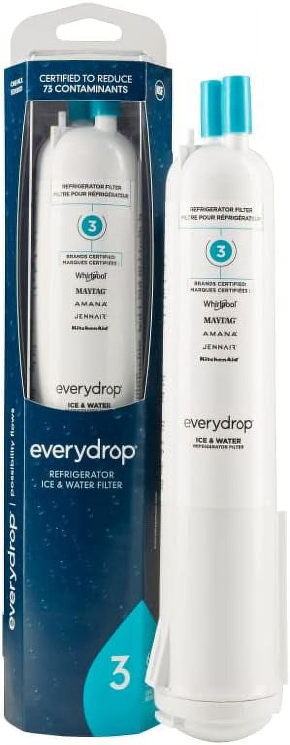 (2 pack) Whirlpool EveryDrop Refrigerator Replacement Filter For Whirlpool Filter 3