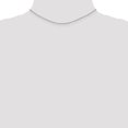 thumbnail image 2 of 14k White Gold 14 Inch 1.3mm Heavy Baby Rope Chain Necklace Pendant Charm, 2 of 9