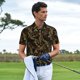 thumbnail image 3 of Balery Sea Turtle With Ocean Camisa Polo de Hombre con Estampado, de Manga Corta y Tejido Medio, Camisa Tipo Golf Polo-4X-Large, 3 of 6