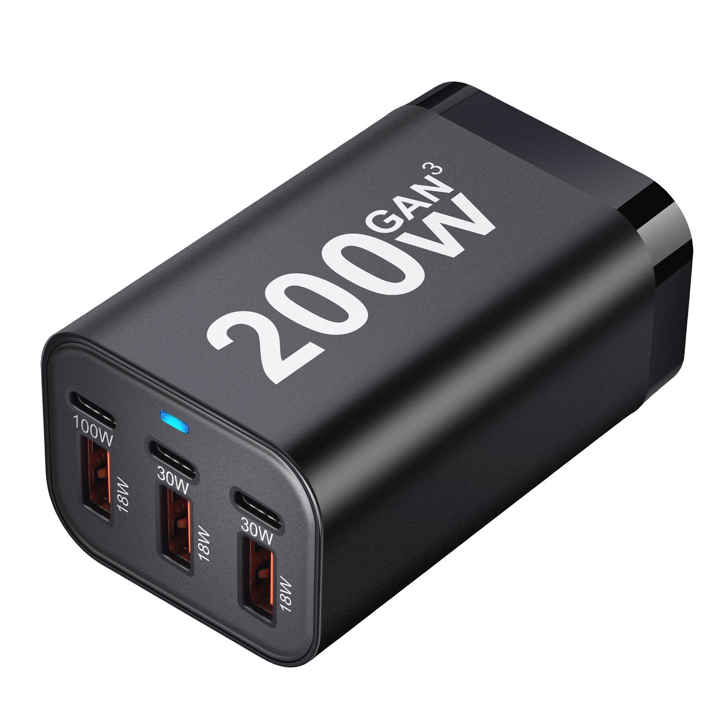 USB C Fast 200W 6-Port Charging Fast Charger Power Adapter ,Fast Charging Devices