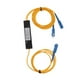 thumbnail image 2 of 1 Pieza SC A SC Adaptador De Splitter de sonido Digital Optical Cable De Red De Fibra Óptica Hugo Divisor de fibra de metal, 2 of 7