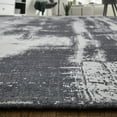 thumbnail image 3 of 10' X 14' Black and Gray Abstract Hand Woven Area Rug, 3 of 9