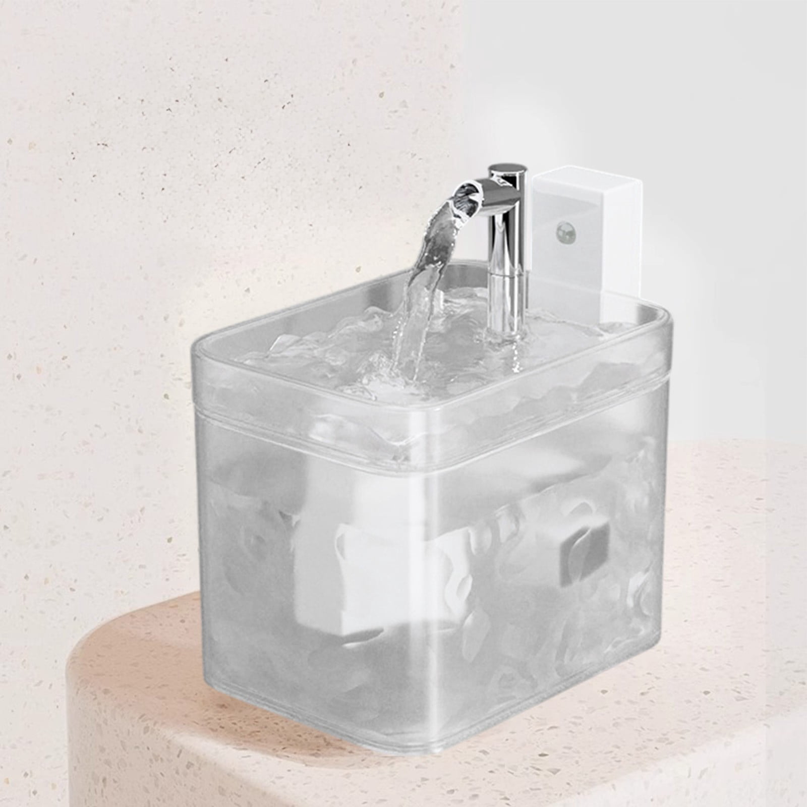 Smart Automatic Cat Water Fountain Quiet Circulation Drinking Dispenser Large Capacity Filtration System Sensor Activated Pet Hydration Bowl Easy Clean Fresh Water Supply