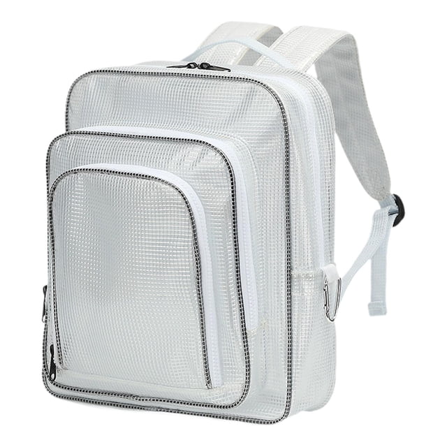 Dickly Anti Statics Clear PVC Backpack Engineer Bag Large Capacity Heavy Duty Equipment