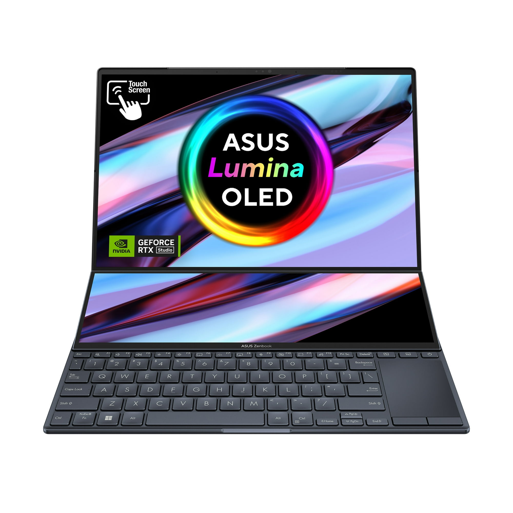Asus - ASUS Zenbook Pro 14 Duo OLED UX8402VU-P1026W - Intel Asus - ASUS Zenbook Pro 14 Duo OLED UX8402VU-P1026W - Intel