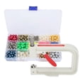 thumbnail image 3 of Colorful Beads, Precise Installation Convenient Plastic DIY Bead, Practical Shoes For Clothes, 3 of 8
