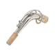 thumbnail image 1 of New Saxophone Bend Neck Brass Material Sax Woodwind Instrument Accessory 25mm,silver, 1 of 5