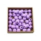 thumbnail image 4 of Kearding Kit de cuentas de con agujeros, manualidades, fabricación de joyas, dijes, juego de cuentas de 16mm, colores, bola Kits de decoración para fiestas Violeta, 4 of 6