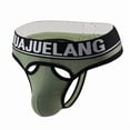 thumbnail image 7 of SGFCWSX Men's U-Panel Thong Underwear in Performance ** Army Green L, 7 of 7