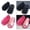Black Pink, variant on 2x Microfiber Slippers, Cleaner Portable Unisex Household Open Toe Lazy Cleaning Tool for Kitchen Bedroom Bathroom ing House Dusting