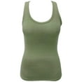 thumbnail image 4 of Jenni by Jennifer Moore Womens Ribbed Sleep Tank Top, 4 of 4