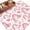 Light Pink White, variant on Entryway Rug 2'x3', Valentine's Day Small Rug for Kitchen Bathroom Door Mat Indoor Entrance, Pink Rainbow Love Heart Polka Dots Spring Non-Slip Area Rugs Floor Mats Carpet Front Door Rugs