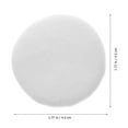 thumbnail image 2 of SHINYPASING 12Set Small Rounded White Cotton Makeup for Even Powder Distribution and Touch-ups 4.5x4.5x0.3in, 2 of 8