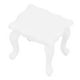 thumbnail image 1 of 1/12 Dollhouse Miniature Simulation White Teatable Coffee Table Living Room Wooden Furniture Accessory, 1 of 5
