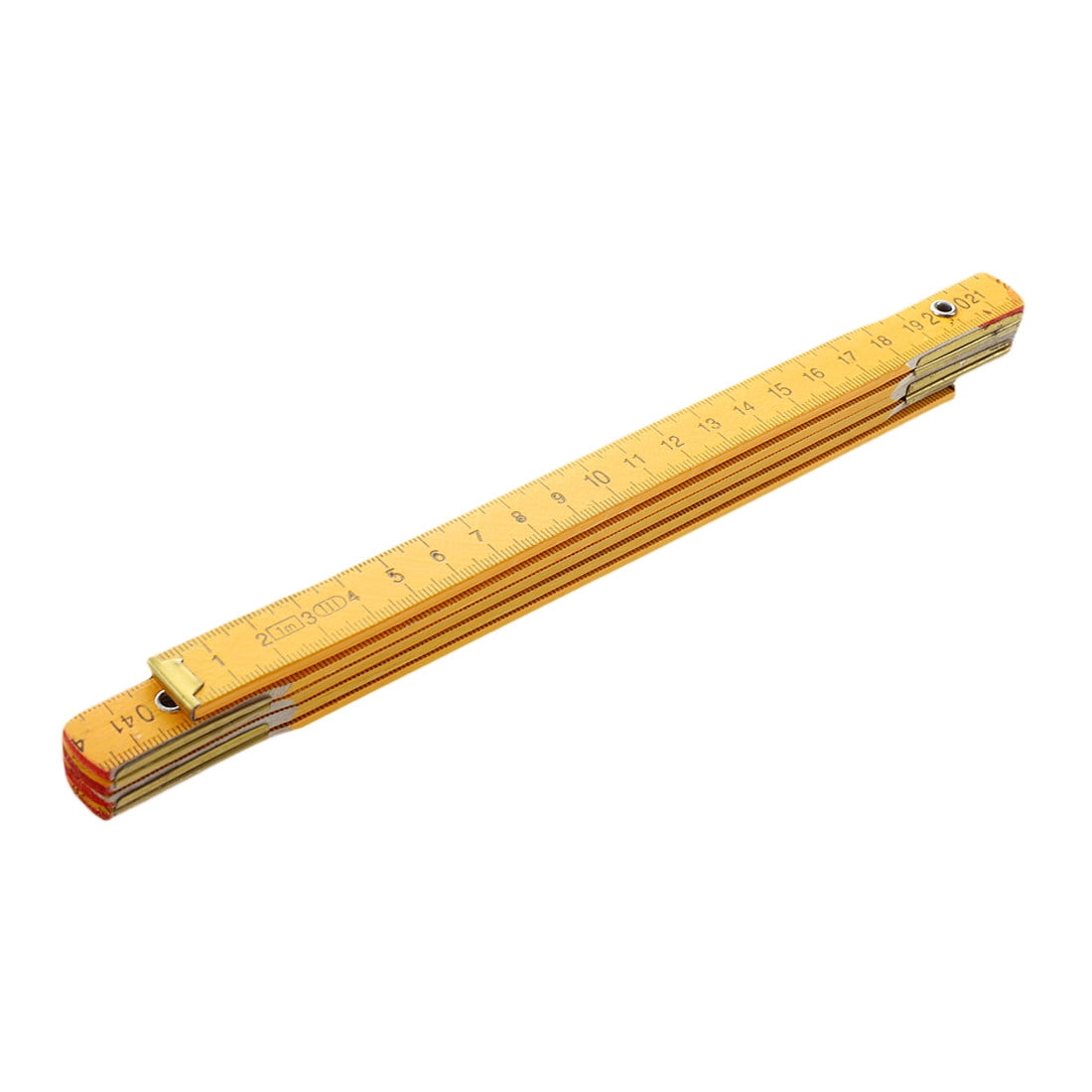 Gaetooely Portable Carpenter Wooden Folding Ruler 100cm/39inch