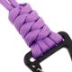 thumbnail image 4 of 2 llaveros de paracord con mosquetón, llavero de supervivencia, hebilla triangular, para acampar al aire libre, senderismo, mochila y portabotellas, 4 of 7