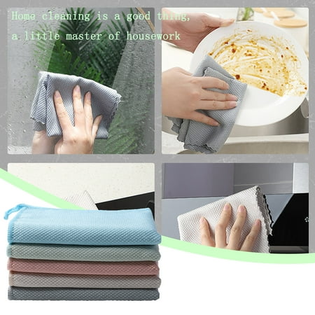 

PhoneSoap Microfiber Cleaning Dish Cloths for Washing Dishes Dish Towels and Dishcloths A