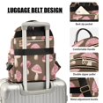 thumbnail image 4 of Mushrooms Brown Travel Laptop Backpack Casual Daypack Lightweight Bookbag Compartment for Business, 4 of 7