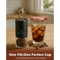 thumbnail image 4 of TrendMallOasis Adjustable Manual Coffee Bean Grinder, Ceramic Burr Mill for Espresso & French Press, 4 of 10