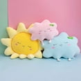 thumbnail image 2 of Cute Sun Cloud Plush Pillow Stuffed Soft Creative Plush Sun Cloud Toy Car Pillow Home Decor Kids Toys, 2 of 8