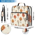thumbnail image 3 of ALAZA Zipper Binder Autumn Trees Pattern 3 Ring Trapper Keeper File Folder Organizer Bag, 3 of 8
