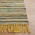 thumbnail image 4 of SAFAVIEH Rag Robynne Striped Cotton Area Rug, Yellow/Multi, 2'6" x 4', 4 of 12
