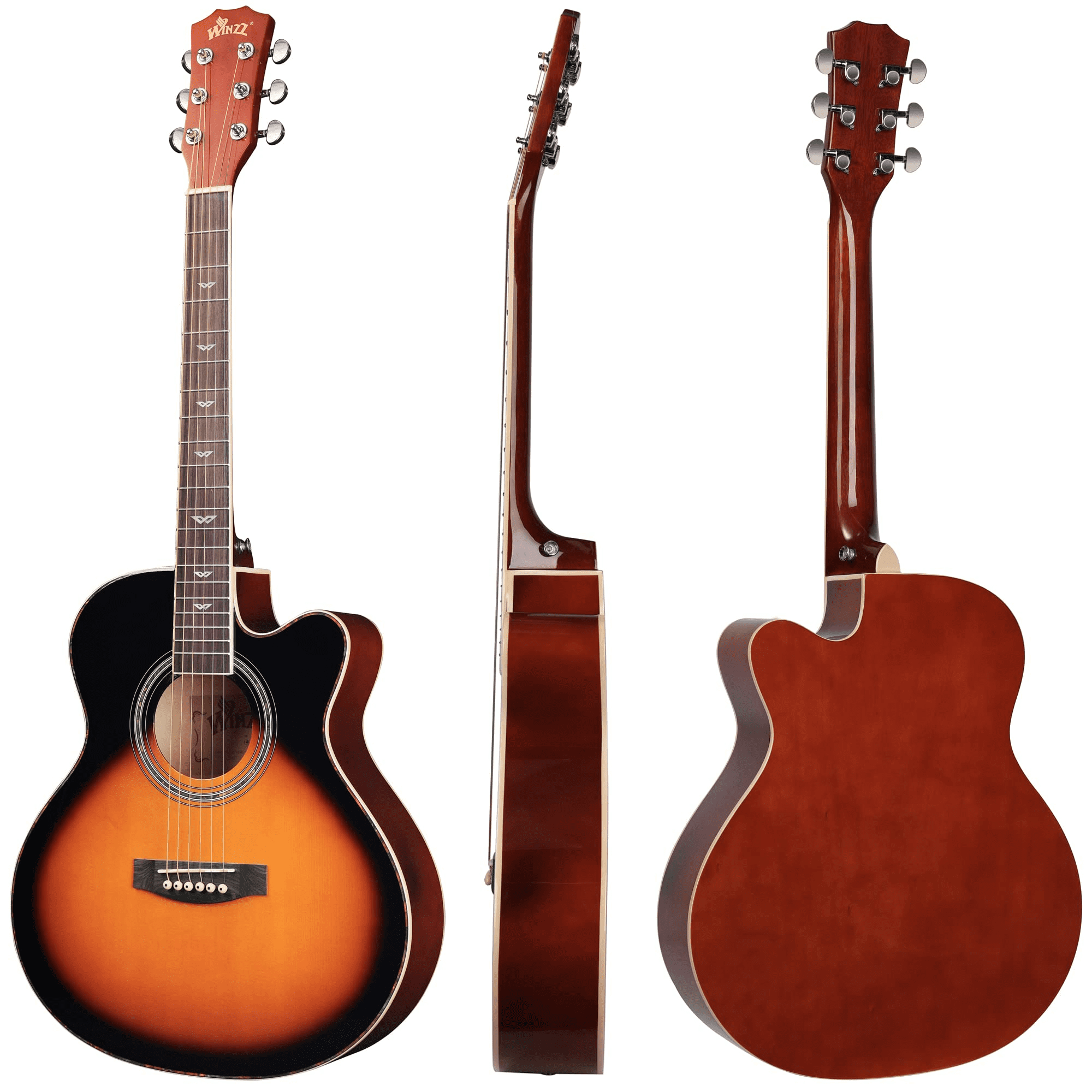 Winzz Classical Guitar 3/4, Classical Guitar Beginner Set For Children