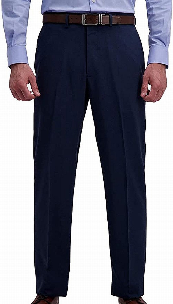 Mens Dress Pants 44X30 Classic-Fit Easy 