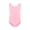Pink, variant on Coerni Girls Swimsuit One Piece Solid Color Ruched Bathing Suit Teen Girls' Padded Swimwear Toddler Full Coverage Swimming Suits
