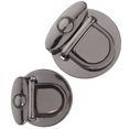 thumbnail image 1 of AURARMLET 2Ud Redondos Para Bolsas Negro Giratorio Para Bolsos Y Resistente, 1 of 8