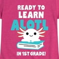 thumbnail image 3 of Instant Message - Learn Alotl In 1st Grade - Toddler & Youth Girls Short Sleeve Graphic T-Shirt, 3 of 6