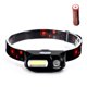 thumbnail image 2 of Wosthever Linterna frontal portátil USB recargable multifuncional potente brillo linterna frontal sin Ropa Deportiva, Zapatos Batería integrada Wosthever OD020848-01B, 2 of 6