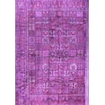 thumbnail image 1 of Ahgly Company Indoor Rectangle Persian Purple Traditional Area Rugs, 8' x 10', 1 of 4