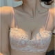 thumbnail image 1 of [MONA] Sujetador sexy Pequeño Cofre Recolección Ajuste Encaje Ropa interior Femenina Linda chica para arriba Tictac Sin anillo de acero Sujetadorpangjing, 1 of 3