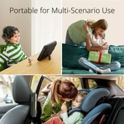 CocoBear 10.5 Dual Screen Portable DVD Player for Car, 1080P HD, 2-Pack, Rechargeable Battery, USB/SD Support, Region Free, AV Input/Output, Mount Brackets & Remote Included
