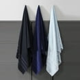 thumbnail image 4 of Extra Large Bath Towel - Oversized Ultra Bath Sheet - 100% Cotton - NAVY COLOR, 4 of 9