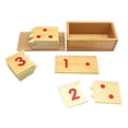 thumbnail image 5 of Abbracc Wooden Montessori Mathematics Material Numbers Matching Game Puzzles Kids Early, 5 of 5