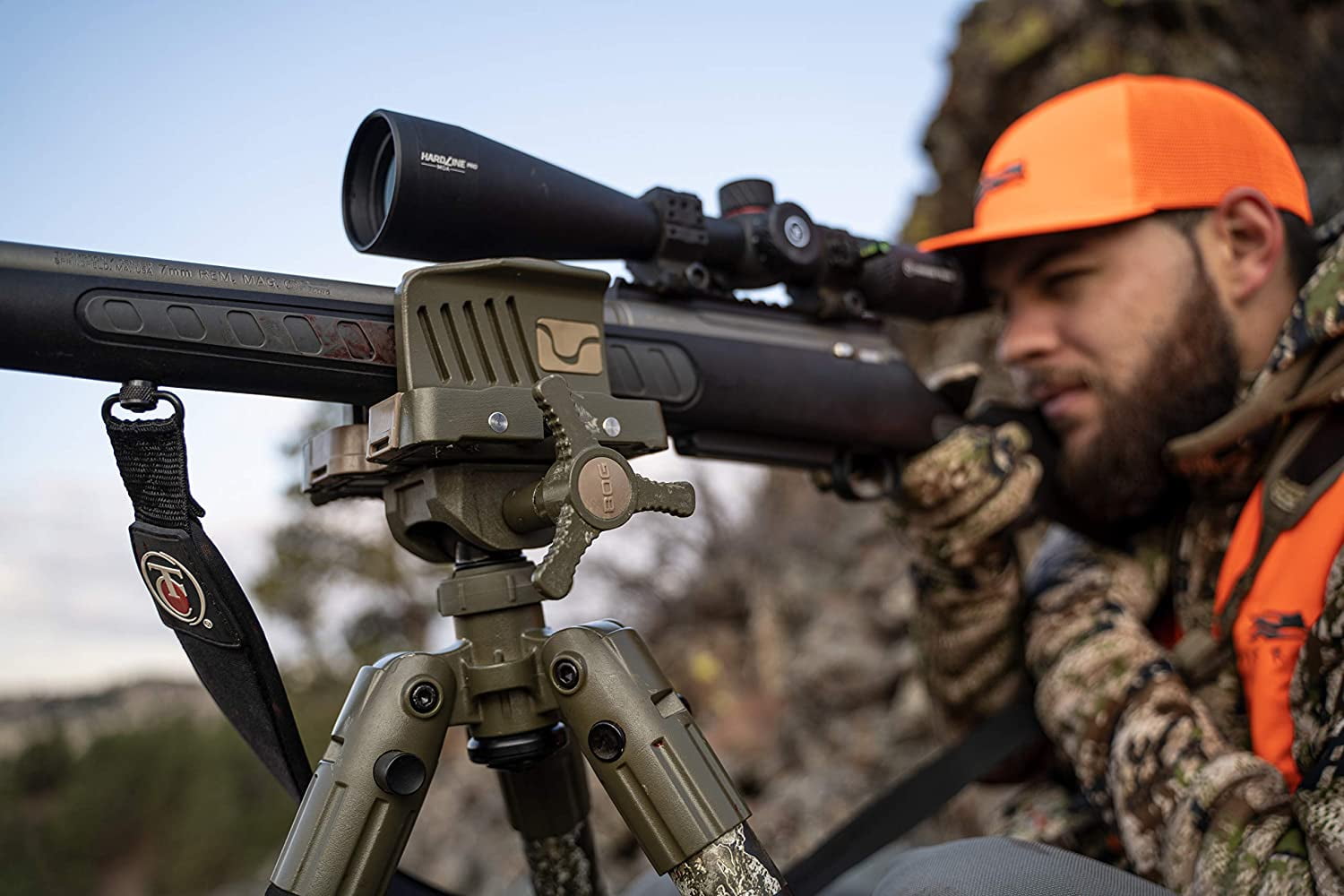 BOG DeathGrip Shooting Stick Tripod Realtree
