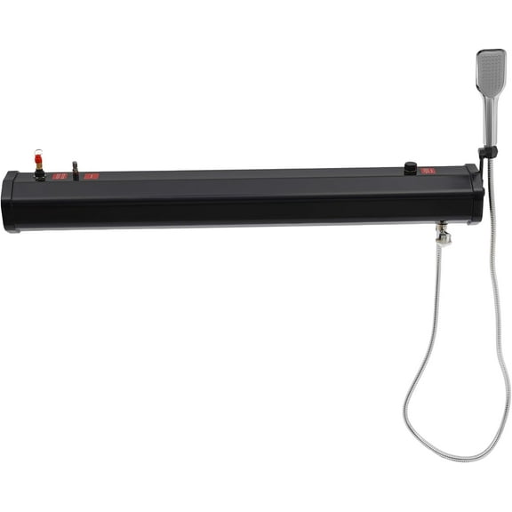 Miumaeov Water Tank for Camping Portable Road Camping Shower with Shower Head & 5.58ft Long Water Hose 1.6 Bar Pressure Roof Rack Mount Shower