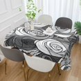 thumbnail image 2 of Yayeee Tablecloths 60" x 60" Rectangle Wrinkle Resistant Party Table Cover, Black Roses, 2 of 8