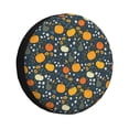thumbnail image 1 of Fotbe Pumpkin Funda de Llanta de Repuesto con Estampado, Engrosada, Ajuste Universal para Jeep, Remolque, RV, SUV, Camión-16 inch, 1 of 6
