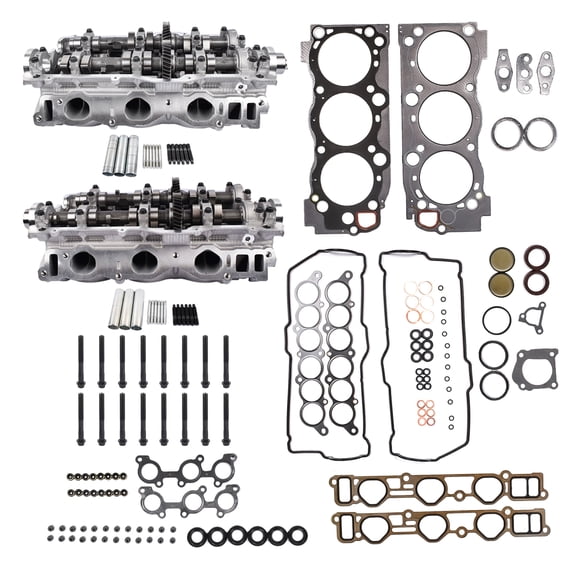 Koomaha Cylinder Head & Gaskets & Bolts For Toyota Tacoma 4Runner 3.4L V6 5VZFE 1995-2004 11101-69136