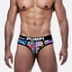 thumbnail image 3 of Bomba Personalidad Hombres Ropa Interior Estilo Graffiti Calzoncillos Para Hombre Moda Deportes Transpirable Breve U Convexo MP223, 3 of 4